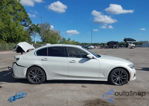 2021 BMW 330I z USA, uszkodzony, nr VIN 3MW5R1J0XM8B53302